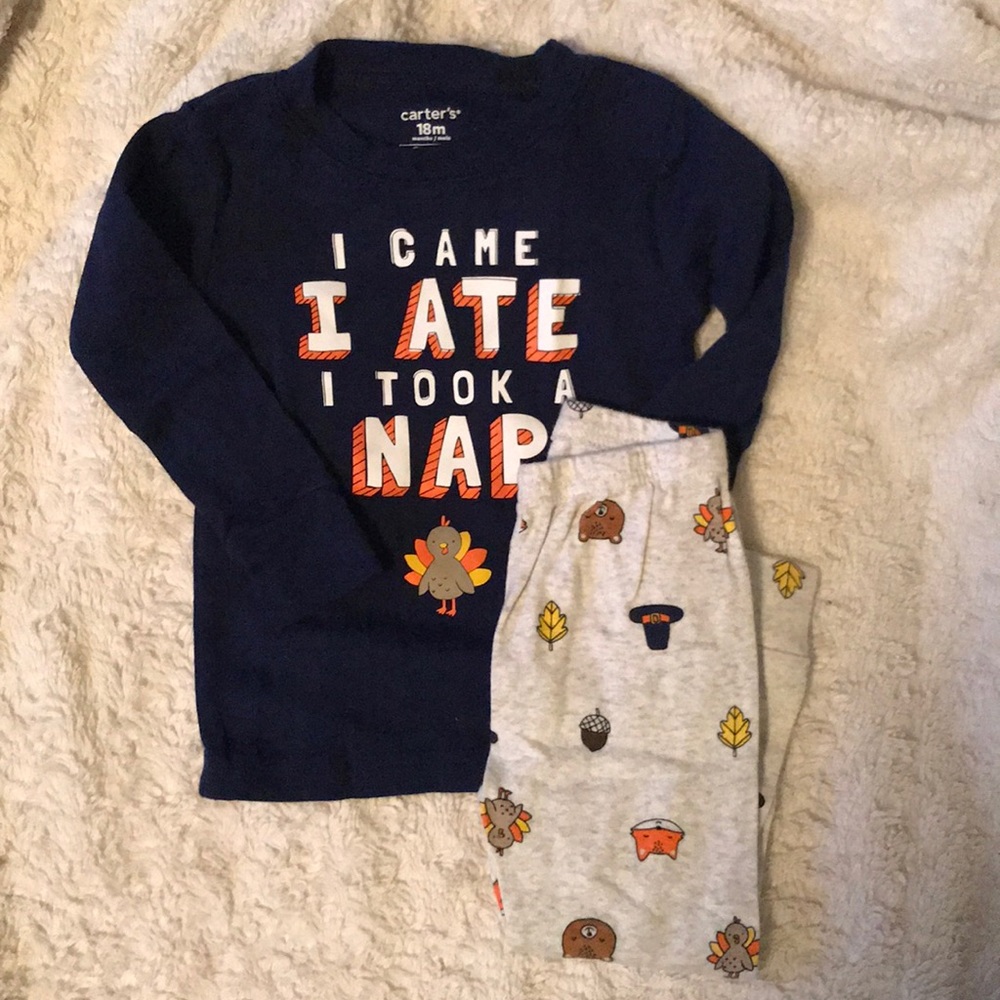Toddler Thanksgiving 2-Piece Pajamas